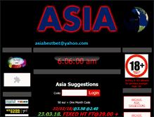 Tablet Screenshot of best-bet.asia